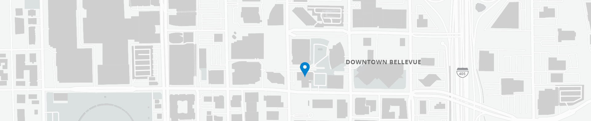 Google Map of 400 108th Ave NE,Bellevue, 98004