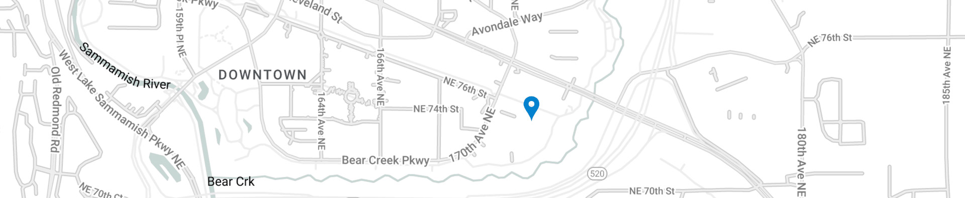 Google Map of 17181 Redmond Way,Redmond, 98052