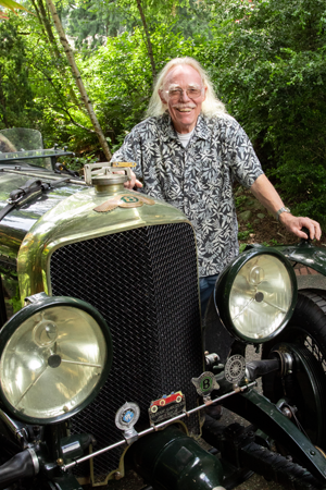 Walt-standing-next-to-vintage-car