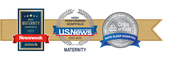 Maternity awards logos.