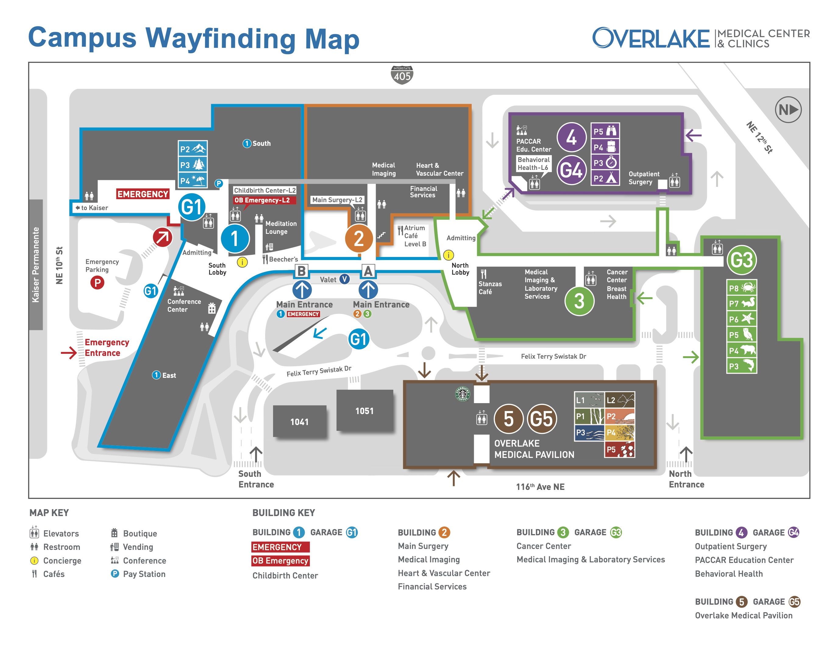 OMC Campus Map