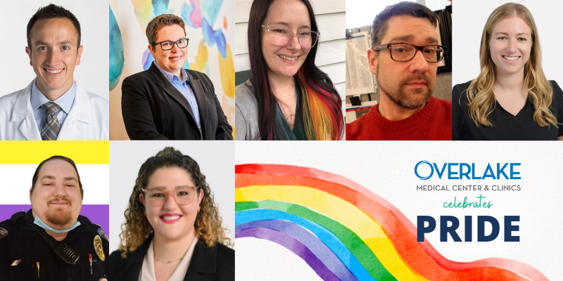 Pride employee collage.