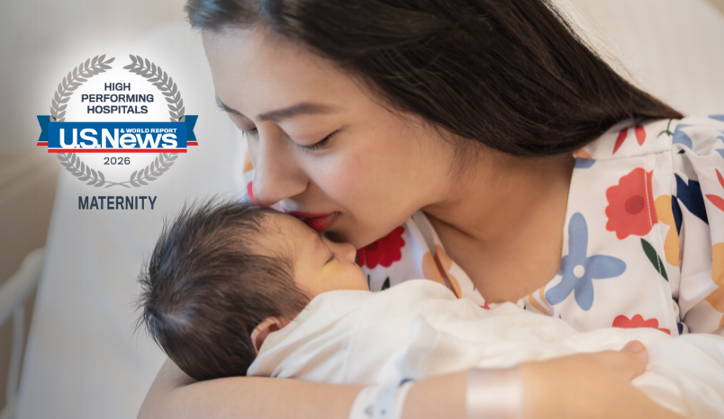 US News 2026 Maternity Recognition Badge Teaser Graphic