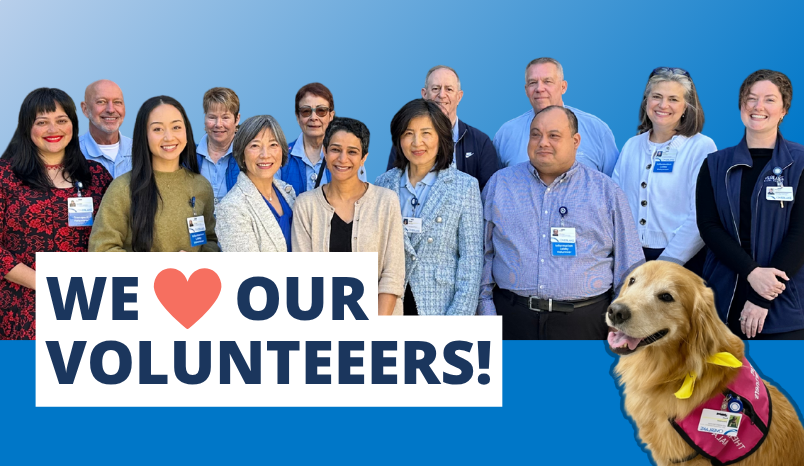 Volunteers posing for a photo.