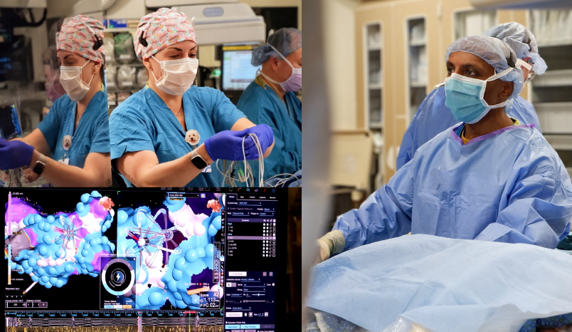 Photos of Overlake staff in surgery.