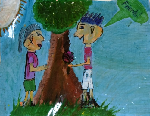 Specialty School student artwork.