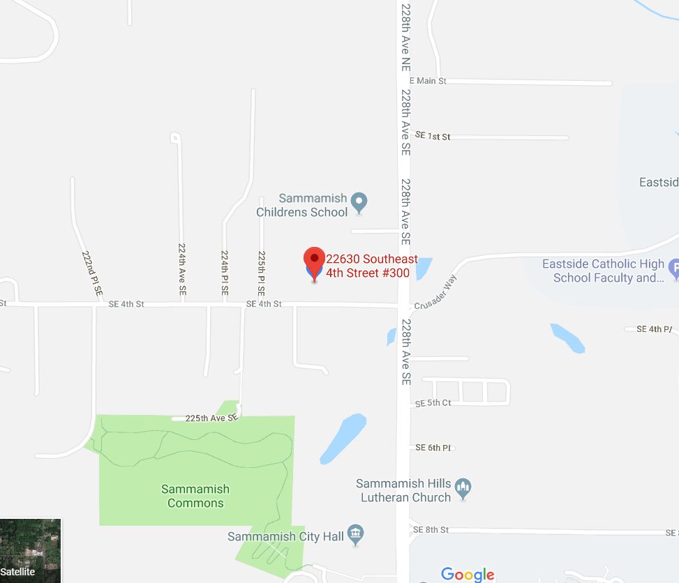 Sammamish urgent care map