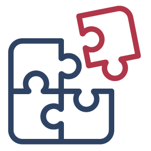 puzzle pieces fitting together