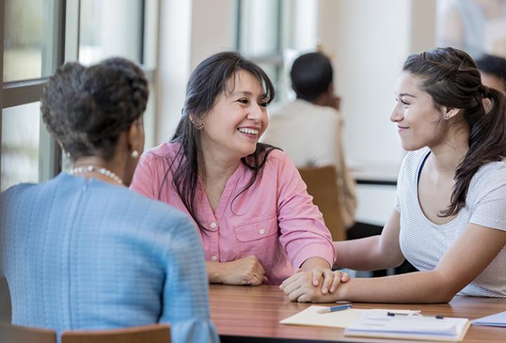 three-women-chatting