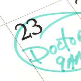 calendar-with-date-circled-in-green-for-doctor-appointment