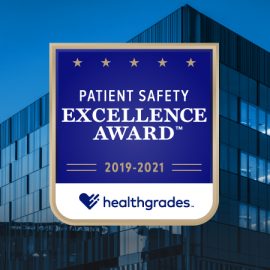 Overlake Medical Center Achieves Healthgrades 2021 Patient Safety Excellence Award