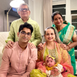 Baby Vamika and family.