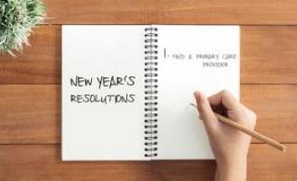 A planner of someone's New Year's Resolutions