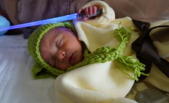Overlake's NICU celebrates Star Wars Day 2020