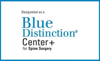 overlake designated as a blue distinction center + for spine surgery