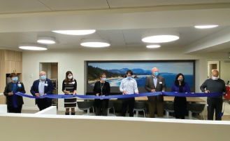 Behavioral Health Unit ribbon cutting ceremony