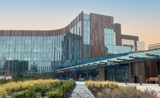 Overlake Medical Center broad exterior.