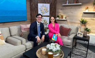 Dr. Elliot Min on KING 5 New Day Northwest, Sept. 25, 2024.