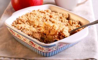 Apple bake dish.