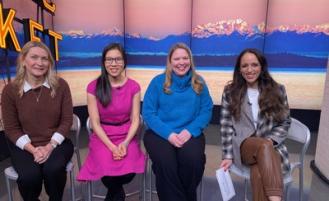 Emily Wu, MD, MPH, and Patricia Mathis, ARNP, shared information on the services provided at Overlake's High-Risk Cancer Surveillance Clinic. 