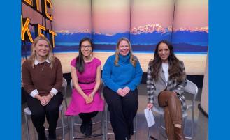 Emily Wu, MD, MPH, and Patricia Mathis, ARNP, shared information on the services provided at Overlake's High-Risk Cancer Surveillance Clinic. 