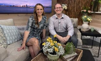 Seen on King 5 New Day NW: Overlake Neuroscience Institute's Epilepsy Specialist sitting in chair next to Kelly the host