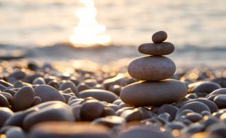 rock-cairns-on-beach